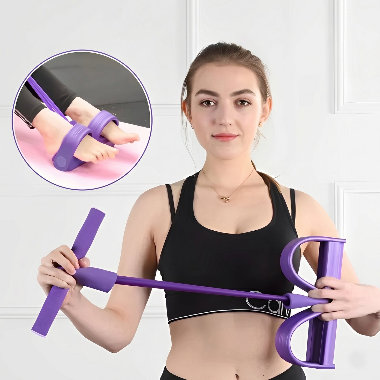 CoreFlex Pro Resistance Trainer™ – Full Body Home Workout