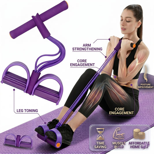 CoreFlex Pro Resistance Trainer™ – Full Body Home Workout