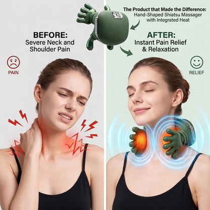 Bionic Neck & Shoulder Massager™ – Deep Tissue Heat Relief