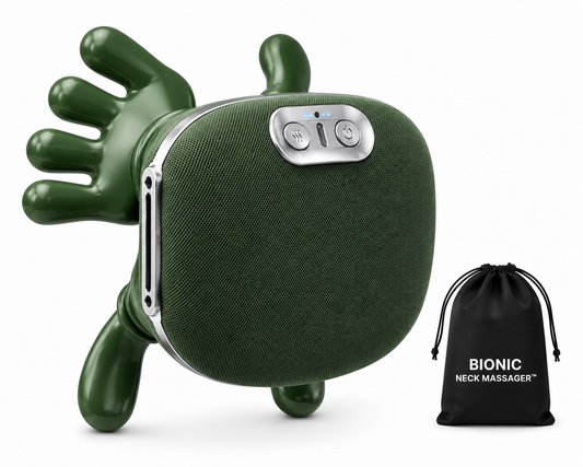 Bionic Neck Massager™ — Deep Tissue Heat Relief | Kenzu
