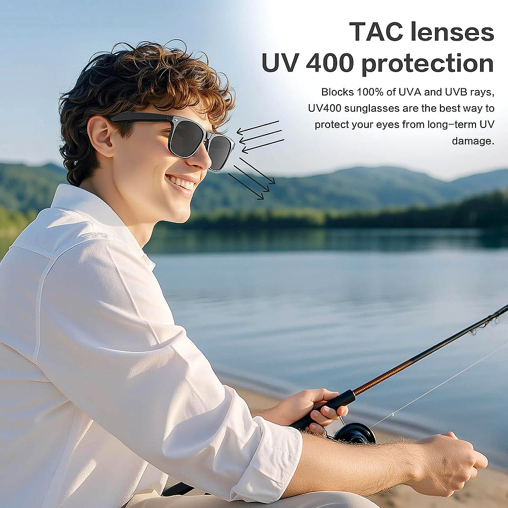 UltraVision™ AI Smart Glasses – 4K HD Camera & Wireless Bluetooth Audio